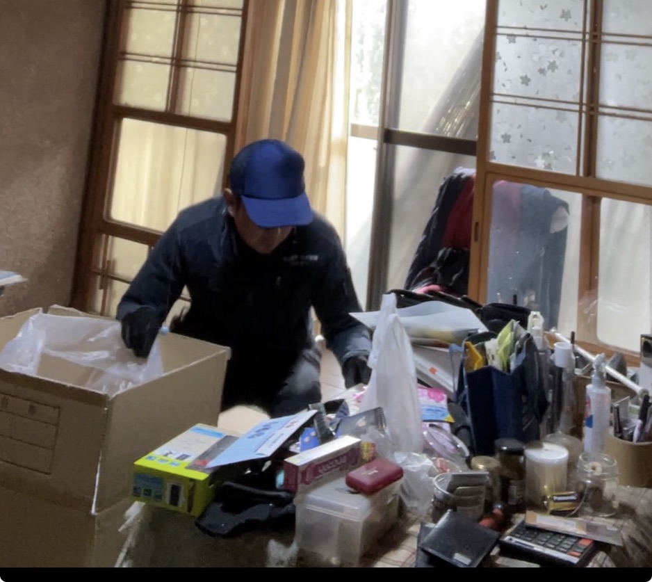 たつの市・遺品整理現場