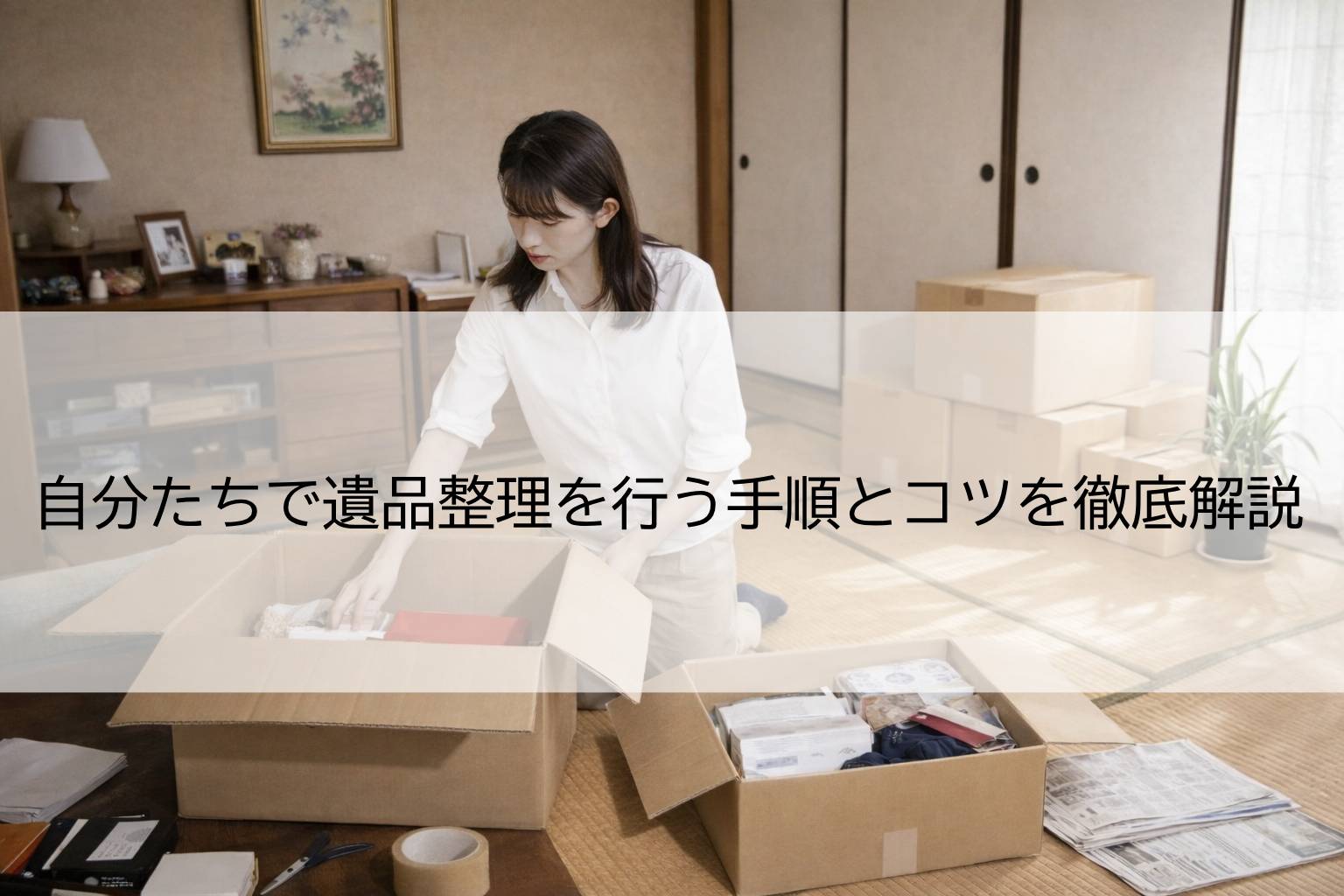 自分たちで遺品整理