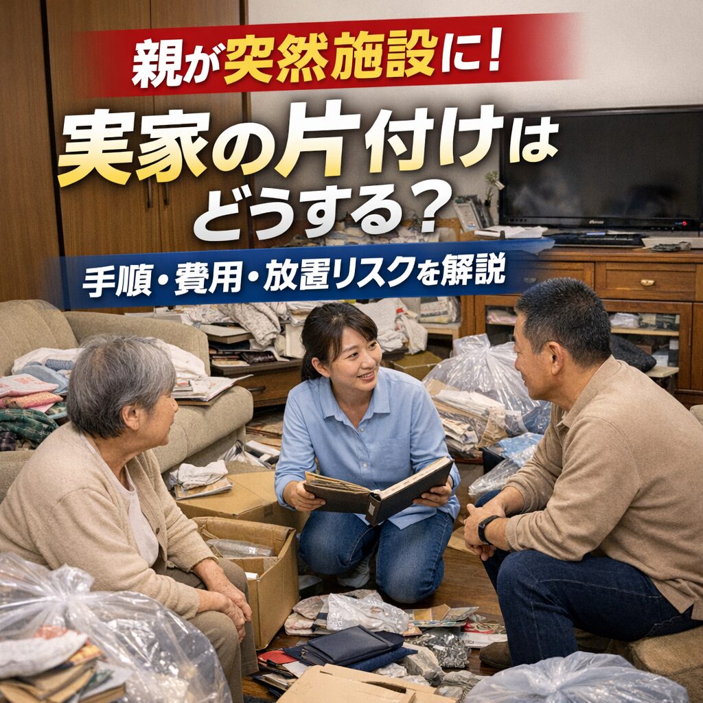 実家の片付け